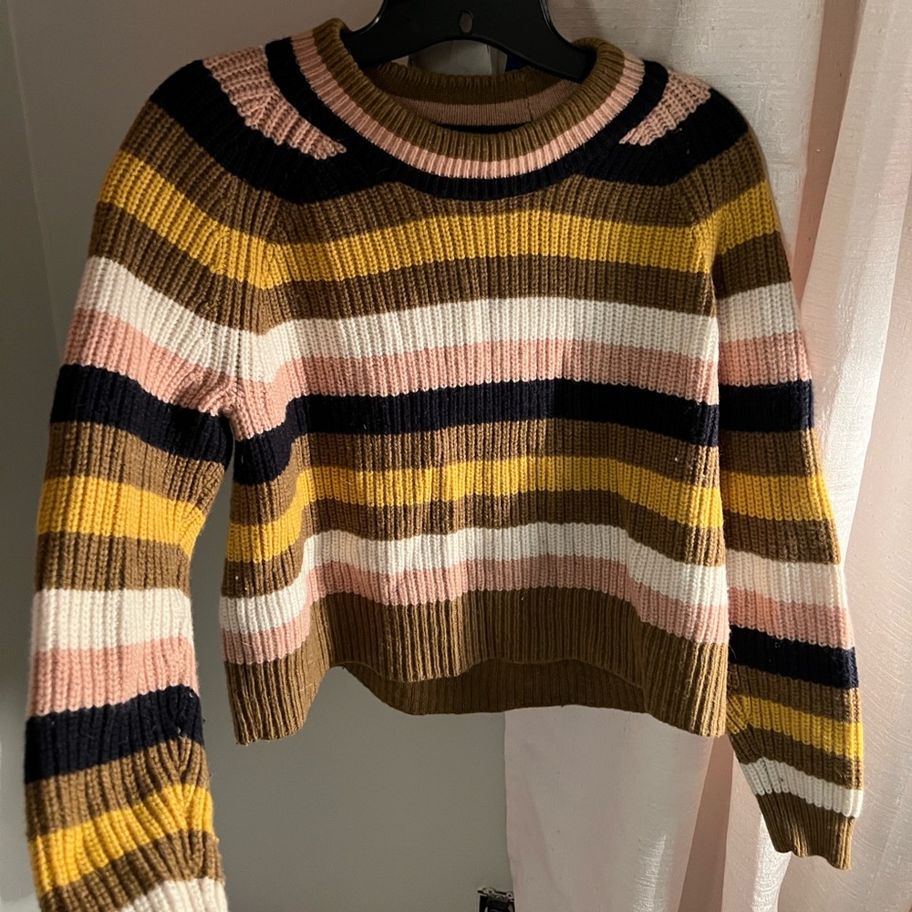 Madewell striped sweater